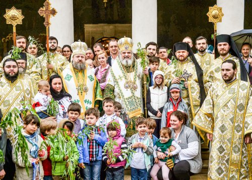 Praznicul Floriilor la Catedrala Patriarhală Poza 61246