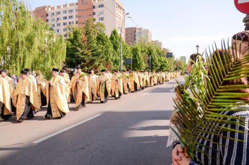 Rugăciune adusă lui Dumnezeu cu stâlpări și ramuri verzi Poza 61239