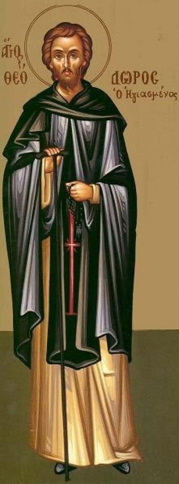 Sfântul Cuvios Teodor cel Sfinţit; Sfântul Mucenic Nicolae din Meţovo Poza 60147