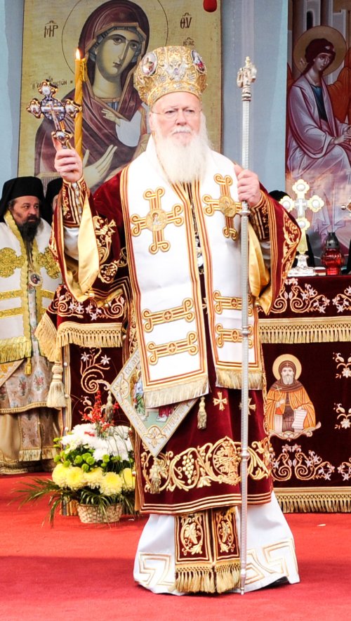 Mesajul de felicitare al Patriarhului României adresat Patriarhului Ecumenic  de ziua onomastică Poza 58434