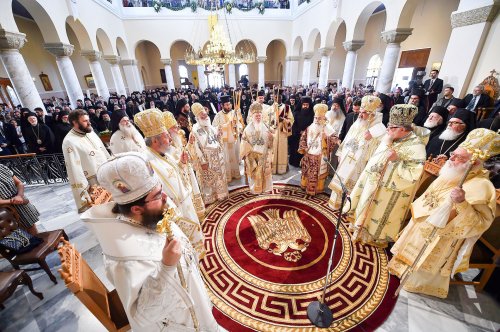 Liturghie solemnă în Catedrala din Chania, Creta