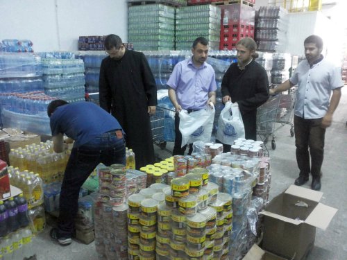 Ajutoare umanitare  pentru sinistrații  din Episcopia Caransebeșului Poza 57164