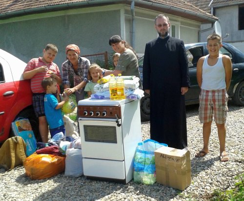 Ajutor pentru o familie nevoiaşă din Şoimeni, Cluj   Poza 57067