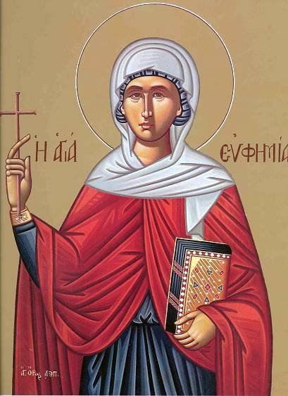 Sf. Mare Mc. Eufimia; Sf. Olga, cea întocmai cu Apostolii şi luminătoarea Rusiei Poza 56886
