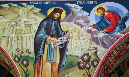 Sfântul român care a odrăslit în Pustia Hozevei