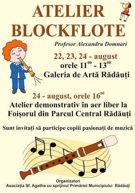  „Atelier blockflote“ la Rădăuţi Poza 54583