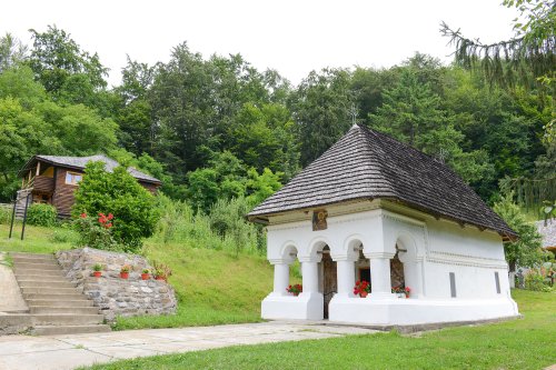 Bradu, mănăstirea suișului în lumină Poza 54451