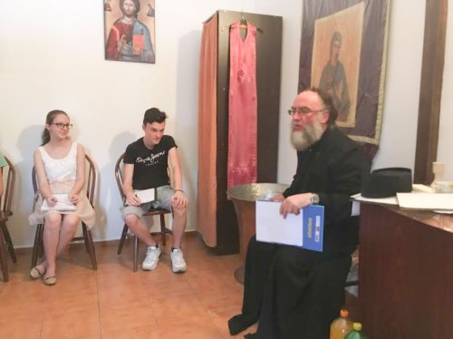 Un nou grup de tineri la Biserica Brânduşa din Bănie Poza 54102