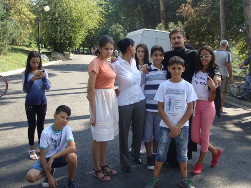 Lecţie de cateheză în Parcul „Nicolae Romanescu” din Craiova Poza 53519