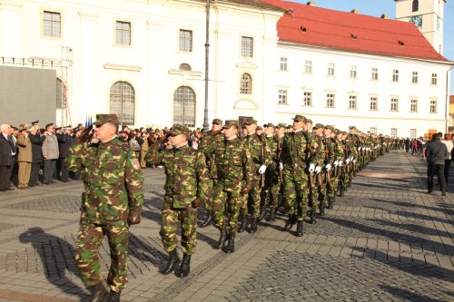 Binecuvântare pentru noii studenți militari din Sibiu Poza 50425