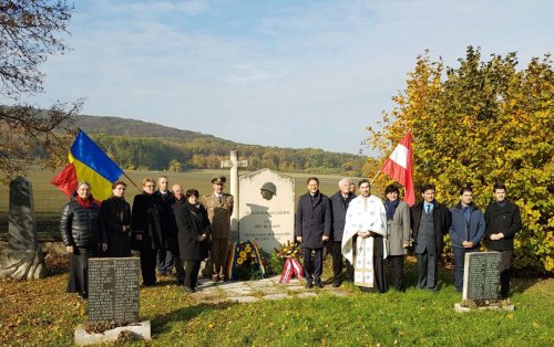 Recunoştinţă şi rugăciuni pentru eroii români înhumaţi în Austria Poza 50027