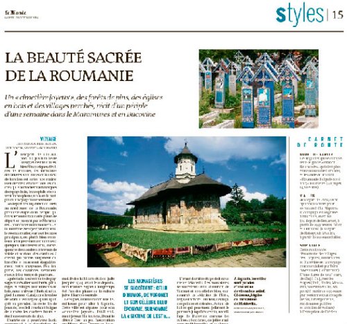 Frumuseţea sacră a României, descrisă de Le Monde Poza 49925
