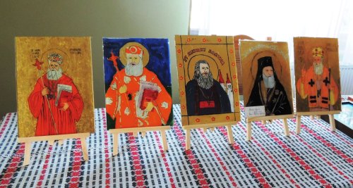 Sfântul Ierarh Andrei Șaguna în viziunea tinerilor iconari Poza 48525