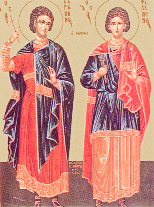 Sfinții Mucenici Paramon şi Filumen; Sfântul Cuvios Pitirun Poza 48406
