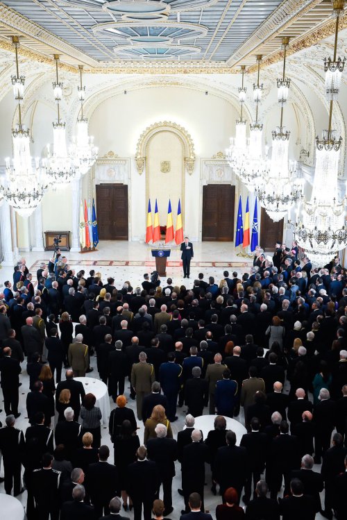 Patriarhul României a fost prezent la recepţia organizată de Administraţia Prezidenţială, de Ziua Naţională Poza 48248