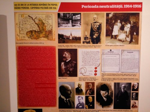 Expoziție la 100 de ani de la intrarea României în Primul  Război Mondial, la Timișoara Poza 47845