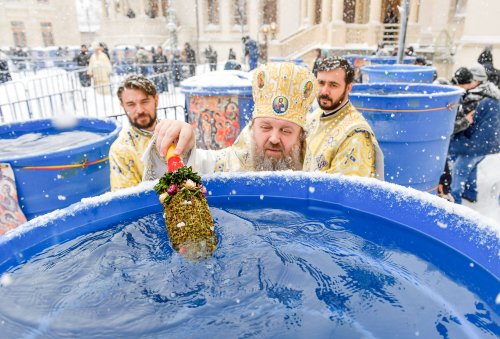 Binecuvântarea Bobotezei  la Catedrala Patriarhală Poza 46542