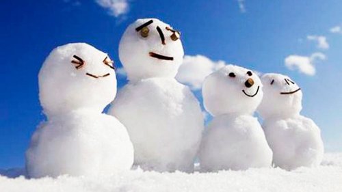 Oameni de zăpadă Poza 46278