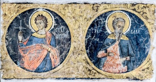 Frescele Mănăstirii Văcărești după 40 de ani Poza 42099