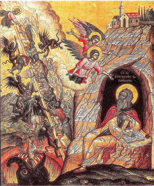 Sfântul Cuvios Ioan Scărarul; Sfânta Cuvioasă Euvula, mama Sfântului Pantelimon Poza 42102