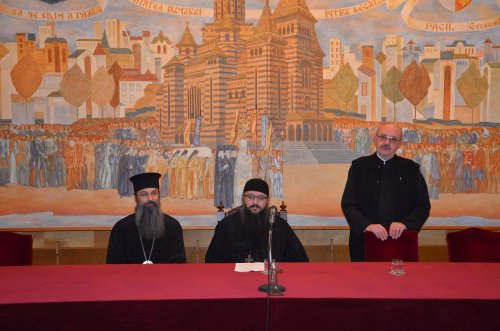 Părintele Melchisedec Ungureanu a conferențiat la Timișoara Poza 41852