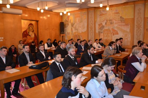 Părintele Melchisedec Ungureanu a conferențiat la Timișoara Poza 41855