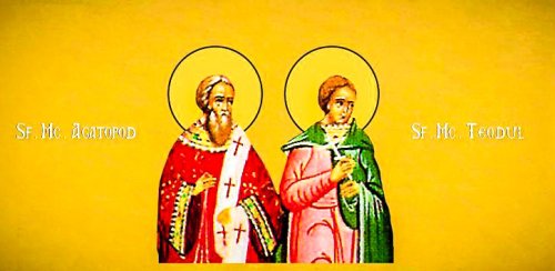 Sfinţii Mucenici Teodul şi Agatopod; Sfinţii Mucenici Victorin şi cei împreună cu el Poza 41726