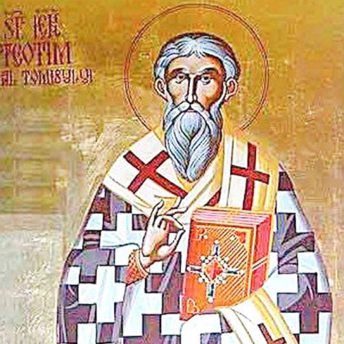 † Sfântul Ierarh Teotim, Episcopul Tomisului; Sfântul Cuvios Teodor Trihina Poza 40946