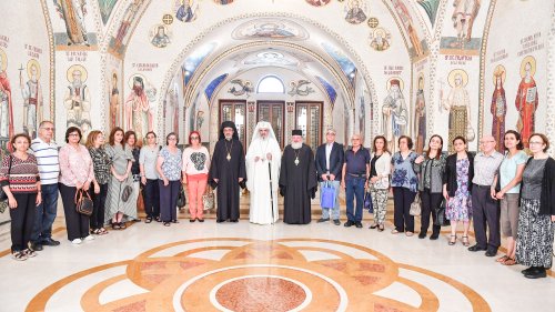 Pelerini antiohieni la Patriarhia Română Poza 36627