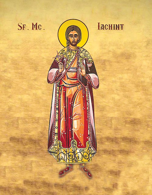 Sfântul Mucenic Iachint; Sfântul Ierarh Anatolie, Patriarhul Constantinopolului Poza 36525