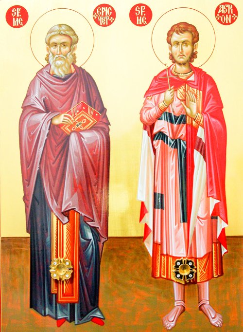 Sfântul Mare Mucenic Procopie şi mama sa,  Sfânta Muceniţă Teodosia; Sfinţii Mucenici Epictet preotul şi Astion monahul Poza 36118