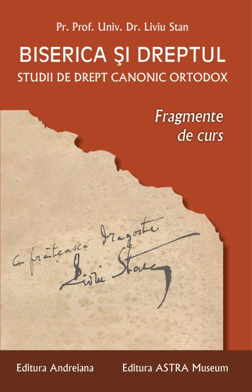 Volumul VIII din colecția „Biserica și Dreptul” a apărut la Sibiu Poza 36048