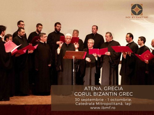Invitaţi de seamă din Grecia la concertul de închidere a Festivalului de Muzică Bizantină de la Iaşi Poza 31436
