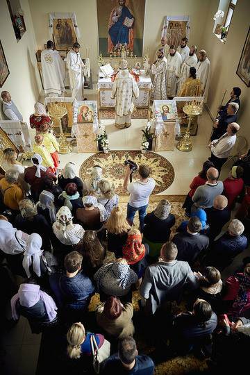 Liturghie arhierească la Cergy-Pontoise, Franţa Poza 31342