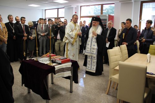 Noua cantină a Facultăţii de Teologie Ortodoxă clujene a fost inaugurată Poza 30857