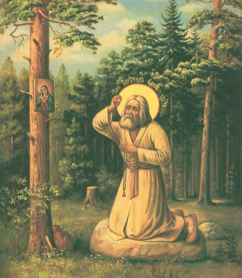 Sfântul Serafim de Sarov, dascăl al rugăciunii inimii Poza 29624