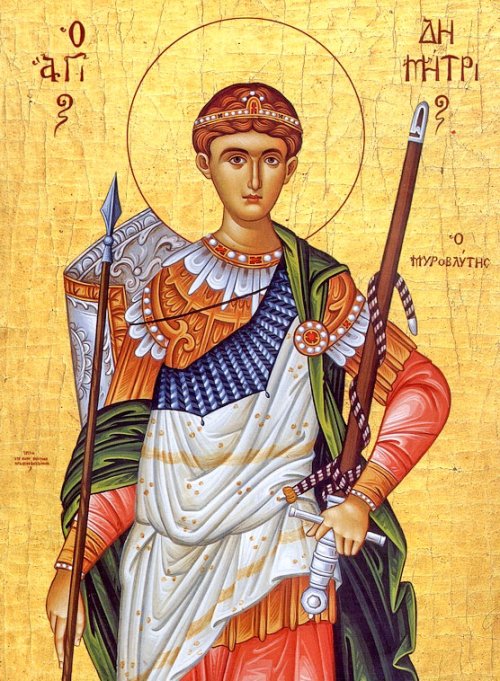 Sfântul Mare Mucenic Dimitrie, Izvorâtorul de Mir Poza 29570