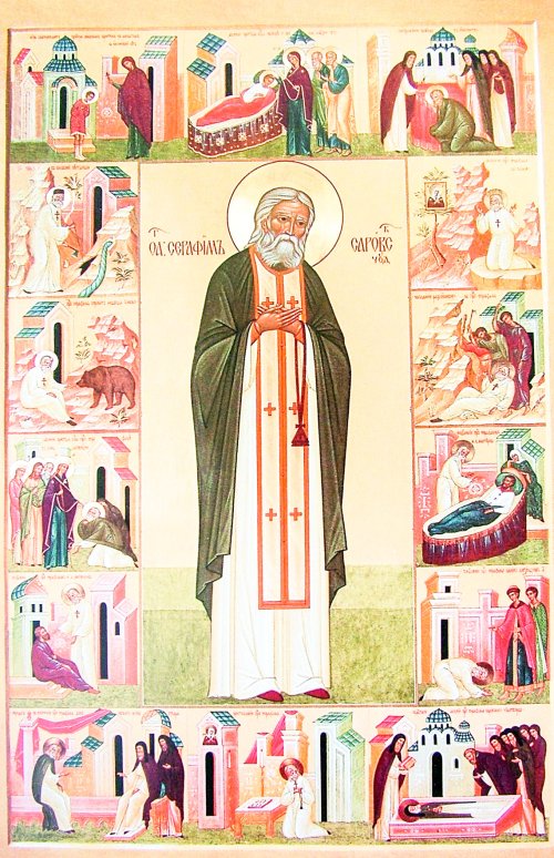 Sfântul Serafim de Sarov, monahul cu nume de văpaie Poza 29413