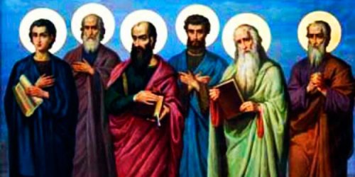 Sfinţii Apostoli Olimp, Rodion, Sosipatru, Erast, Terţiu  şi Cvart; Sfântul Mucenic Orest Poza 28606