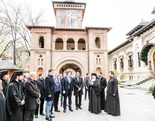Demnitari georgieni în vizită la Mănăstirea Antim Poza 28245