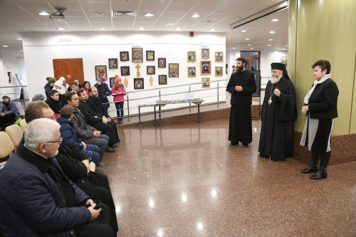 Expoziție de icoane pictate în centrele din Arhiepiscopia Sibiului Poza 27366