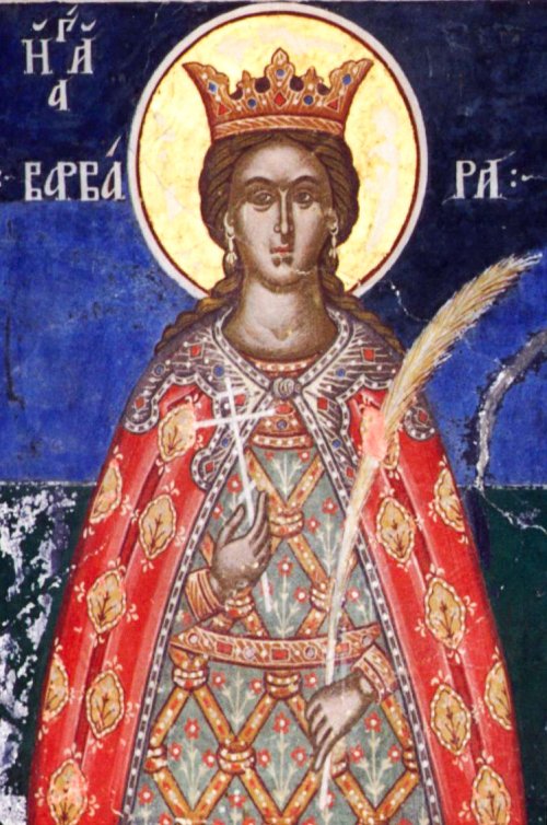 Sfânta Mare Muceniţă Varvara; Sfântul Cuvios Ioan Damaschin (Dezlegare la peşte) Poza 27314