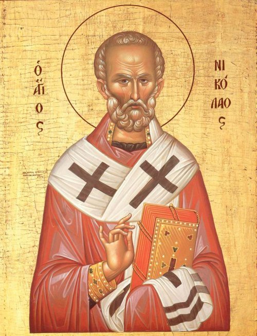 Sfântul Ierarh Nicolae, Arhiepiscopul Mirelor Lichiei, făcătorul de minuni (Dezlegare la peşte) Poza 27161