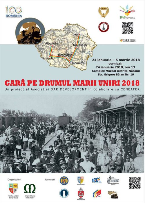 Expoziție itinerantă organizată în cinstea Marii Uniri, la Bistrița Poza 24802