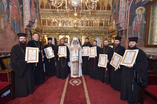 Clerici din Arhiepiscopia Bucureștilor ridicați în rang Poza 24783