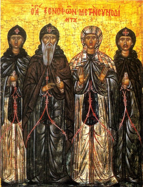 Sfinţii Cuvioşi Xenofont, Maria, Arcadie şi Ioan Poza 24622