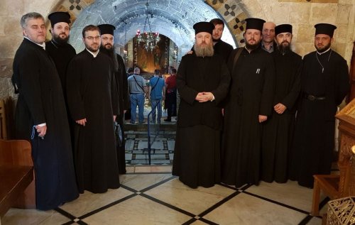 Delegația Patriarhiei Române a ajuns în Țara Sfântă Poza 20629