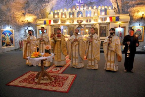 Sfântul Cuvios Vasile de la Poiana Mărului, sărbătorit în Salina Târgu Ocna Poza 19272