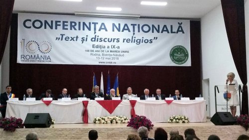 Conferinţa Naţională „Text şi discurs religios” la Rodna, Bistrița-Năsăud Poza 18501
