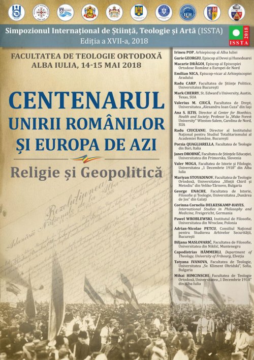 Simpozion Internațional de Știință, Teologie și Artă, la Alba Iulia Poza 18506